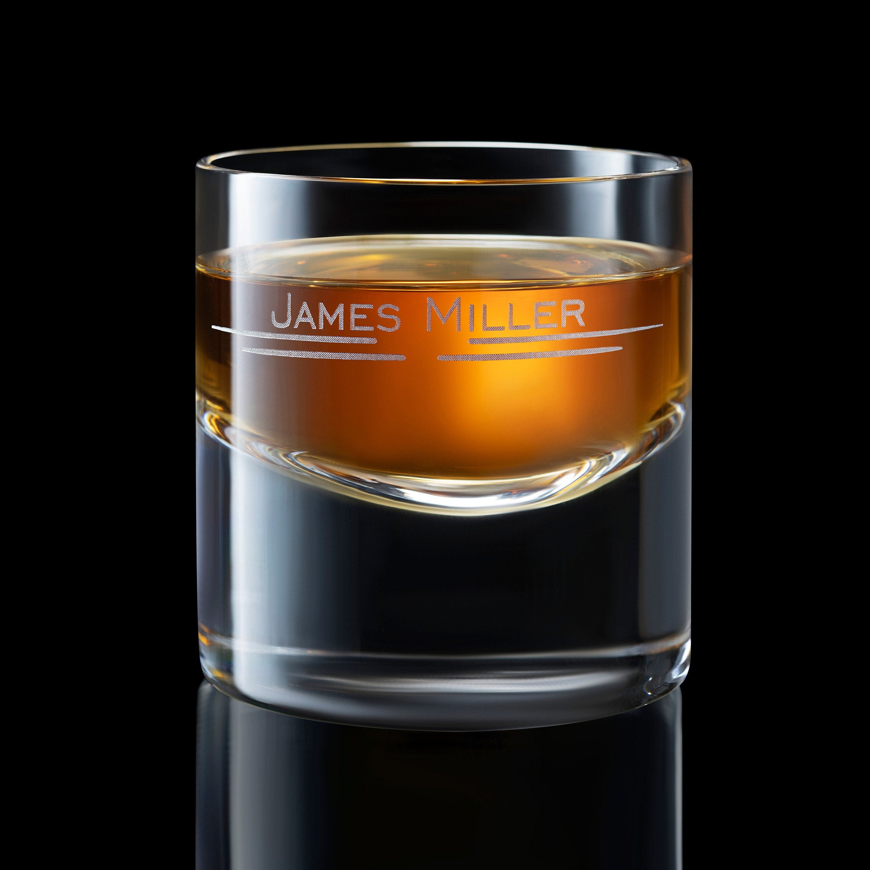 Personalized Custom Whiskey Glass - Luxury Christmas Whiskey Glass, Comes with free Gift Box.
