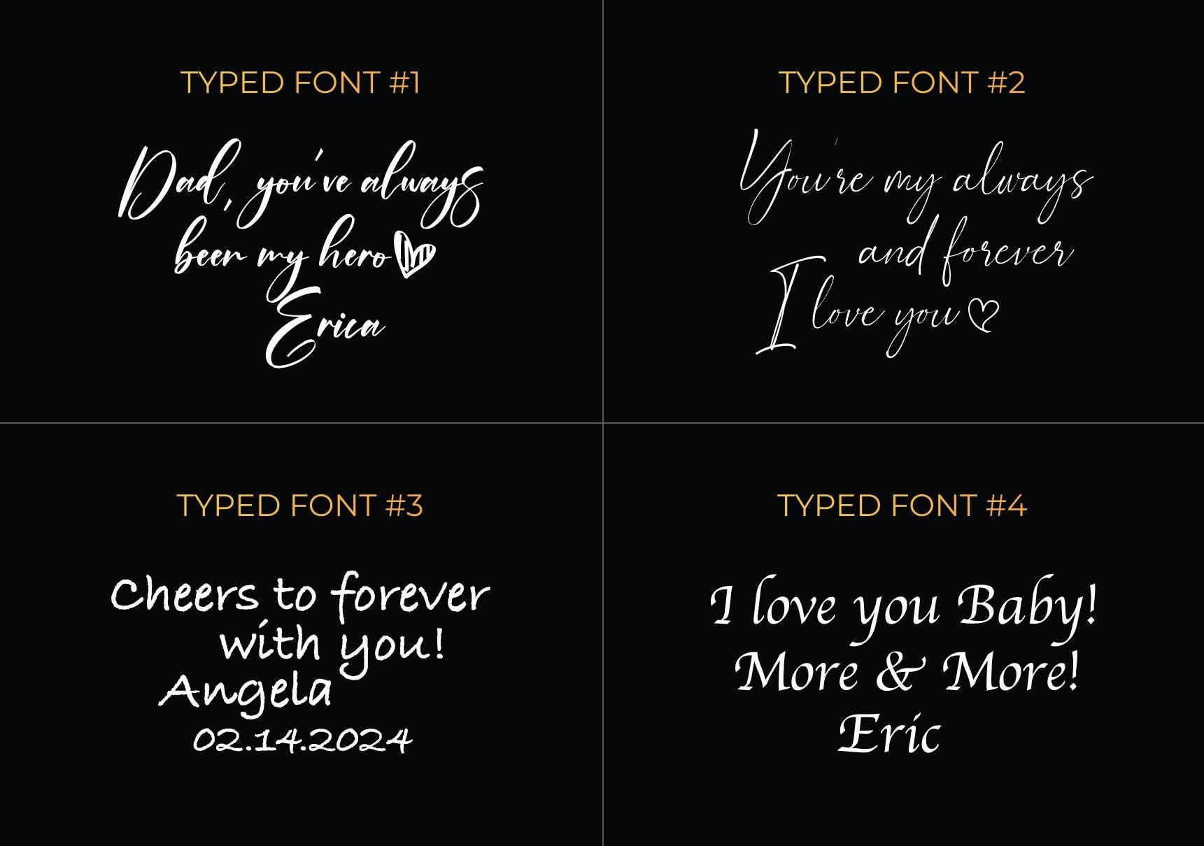 Father of the Bride Gift - Custom Engraved Coffee Mug with Your Personal Message, Free Gift Box