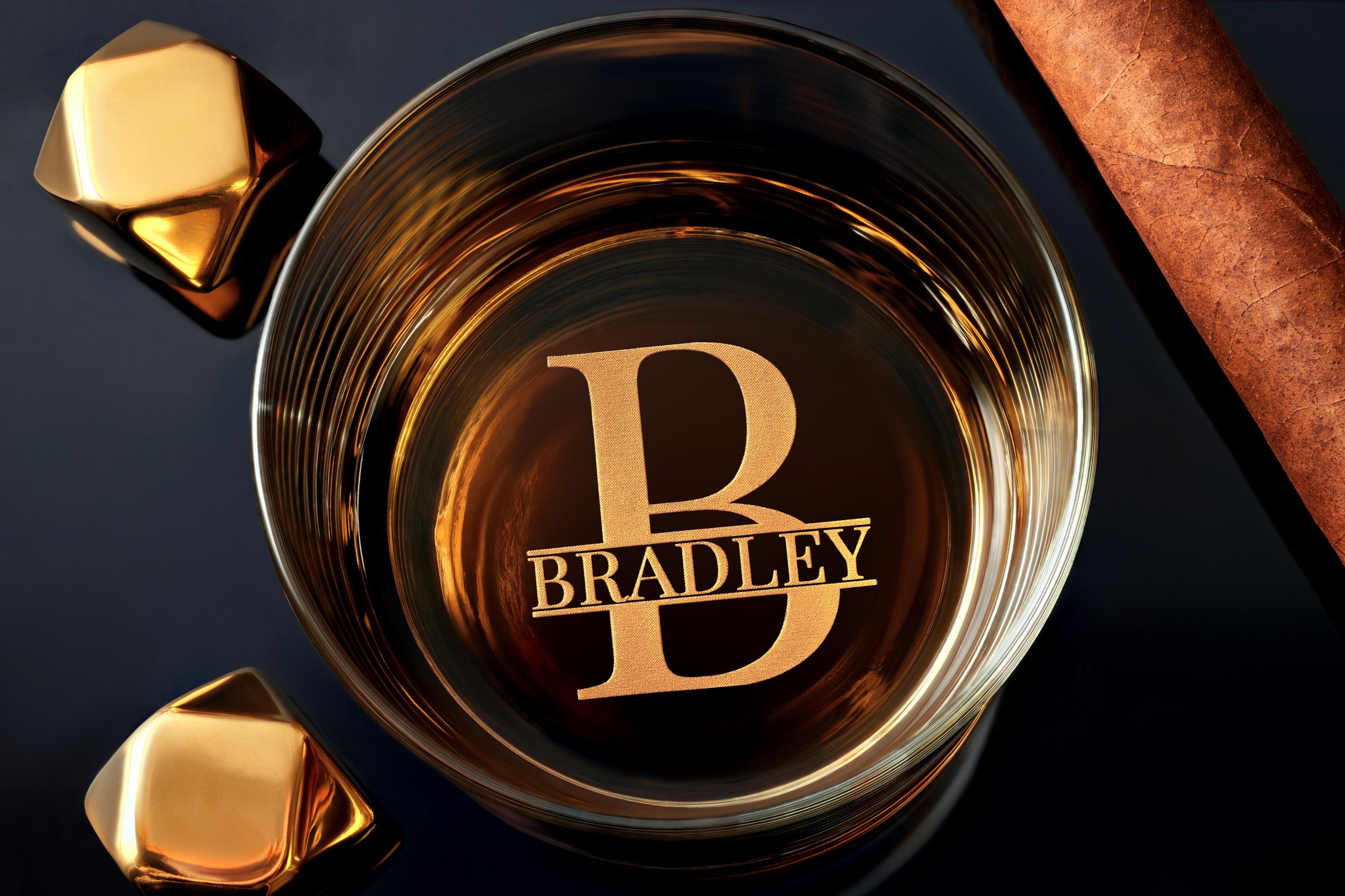 Custom Engraved Whiskey Glasses for Groomsmen