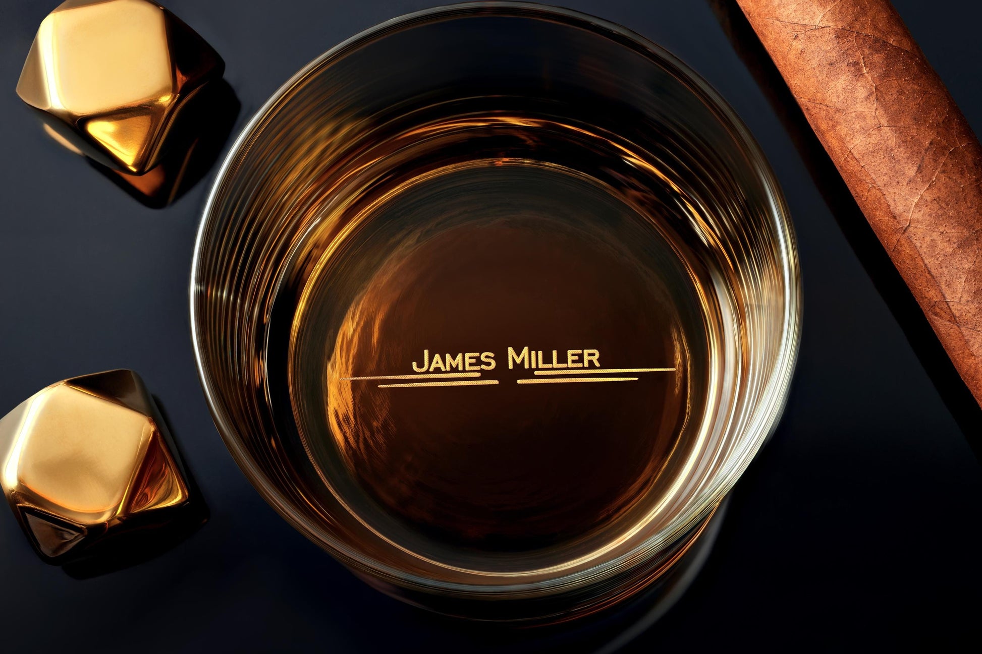 Unique Whiskey Glass with Custom Engraving - Great Gift for husband or boyfriend - Free Gift Box