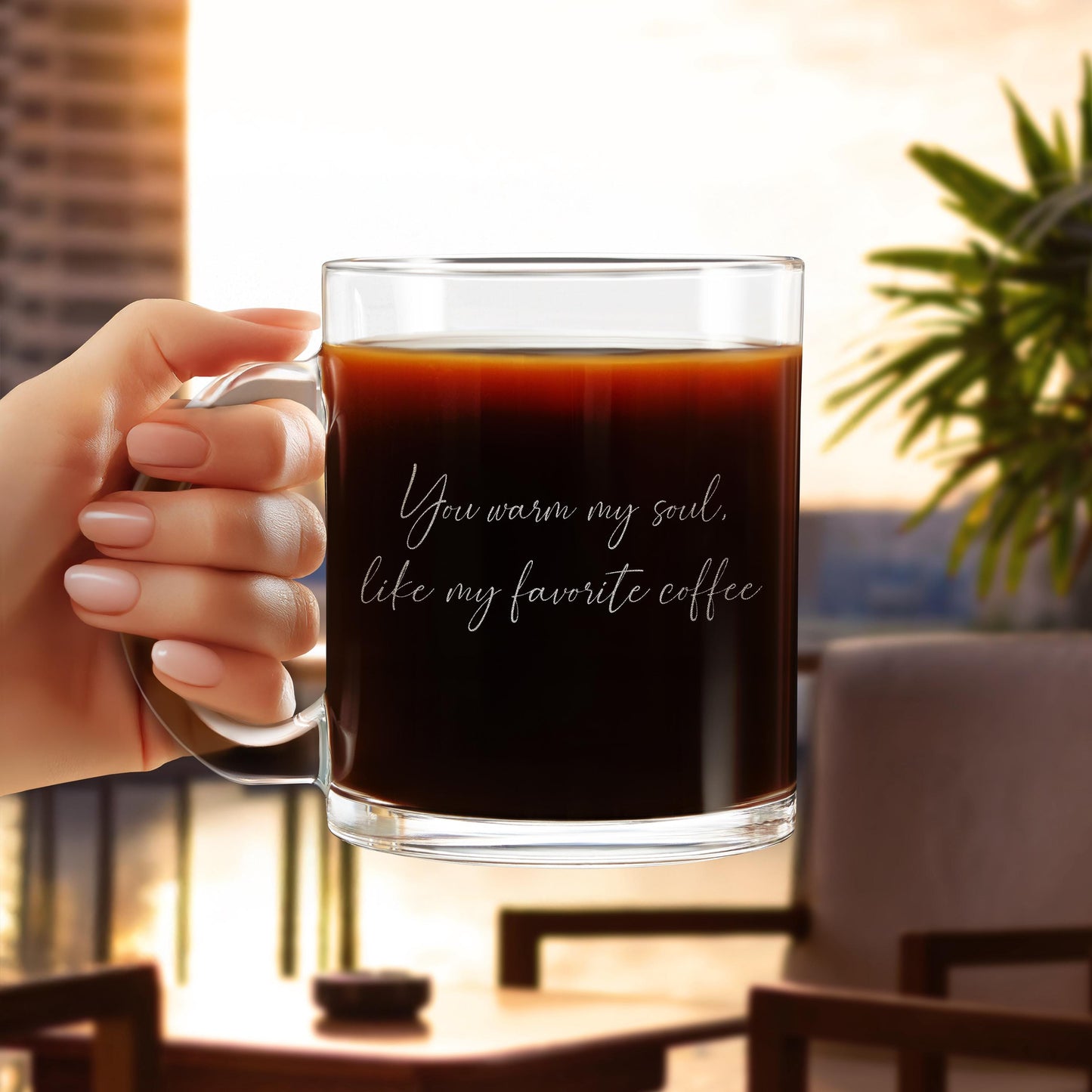 Unique Whiskey Glass with Custom Engraving - Great Gift for husband or boyfriend - Free Gift Box