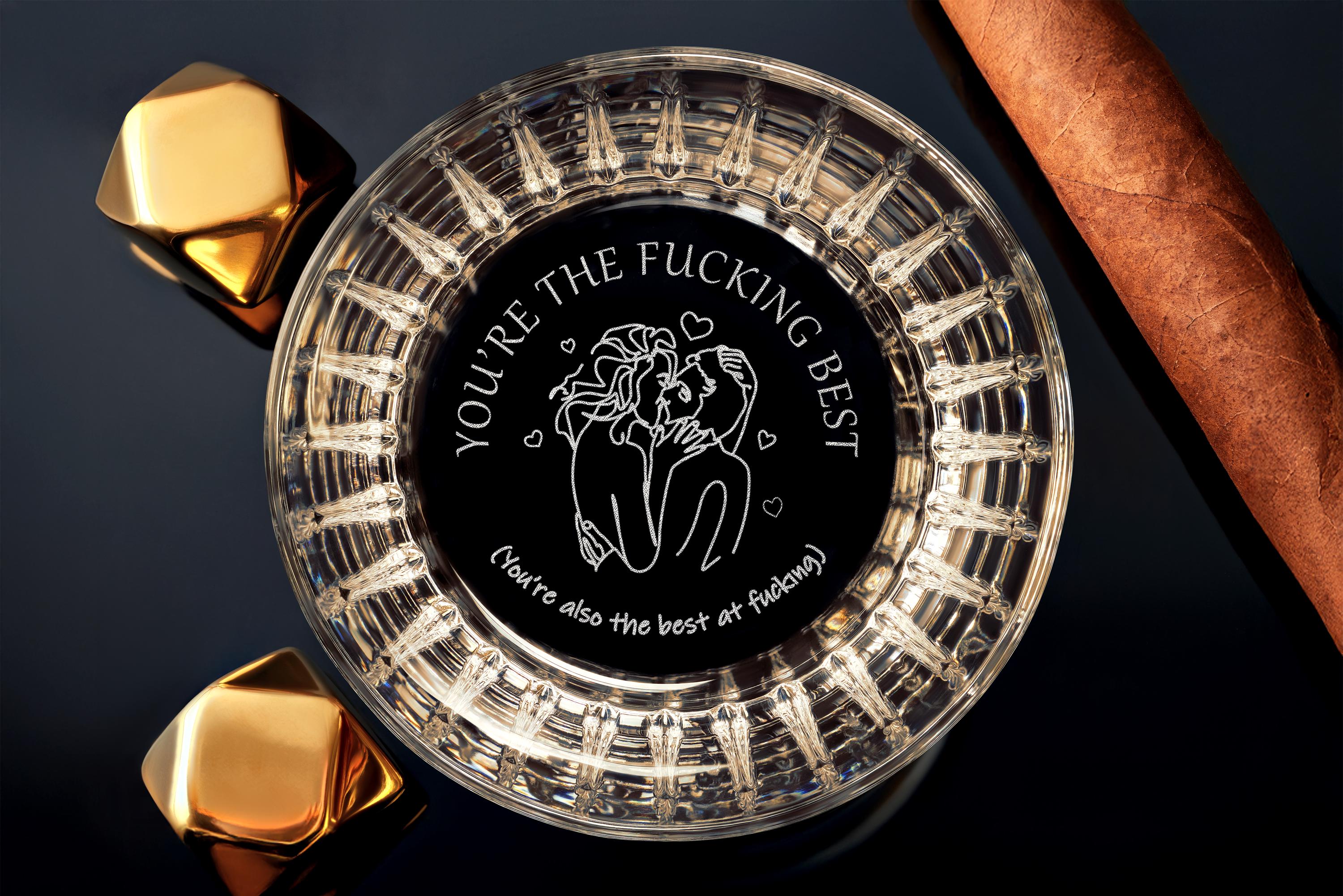 Engraved Custom Whiskey Glass, Best Gift For Husband, gift for boyfriend, Funny Gift Message, valentines gift for him, Free Gift Box