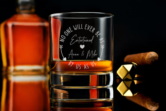 Personalized Engraved Whiskey Glass, Best Gift For Husband, gift for boyfriend, Best friend gift, birthday gift, Free Gift Box