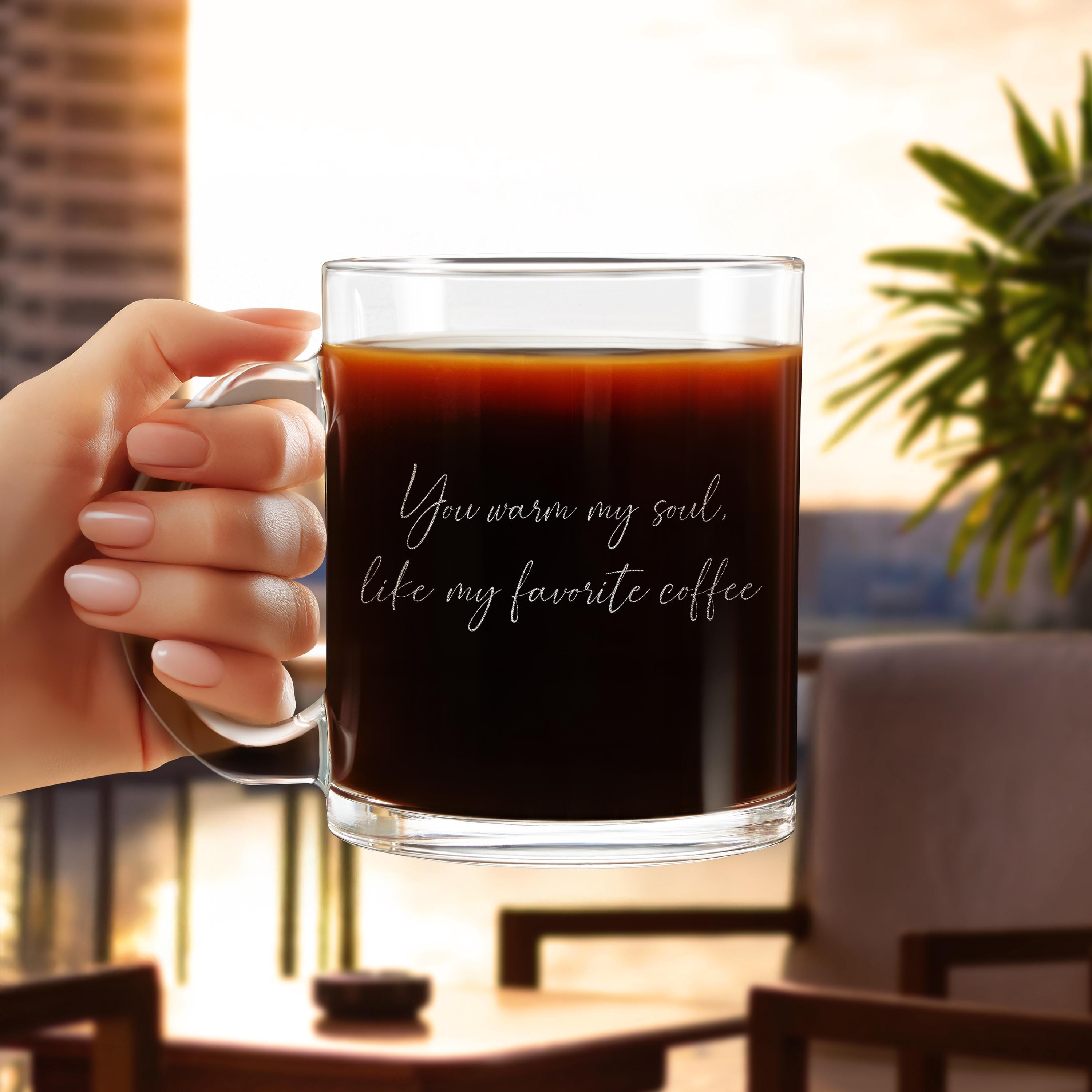 Personalized Handwriting Whiskey Rock Glass with premium bottom and side engraving quality. Comes with free Gift Box.