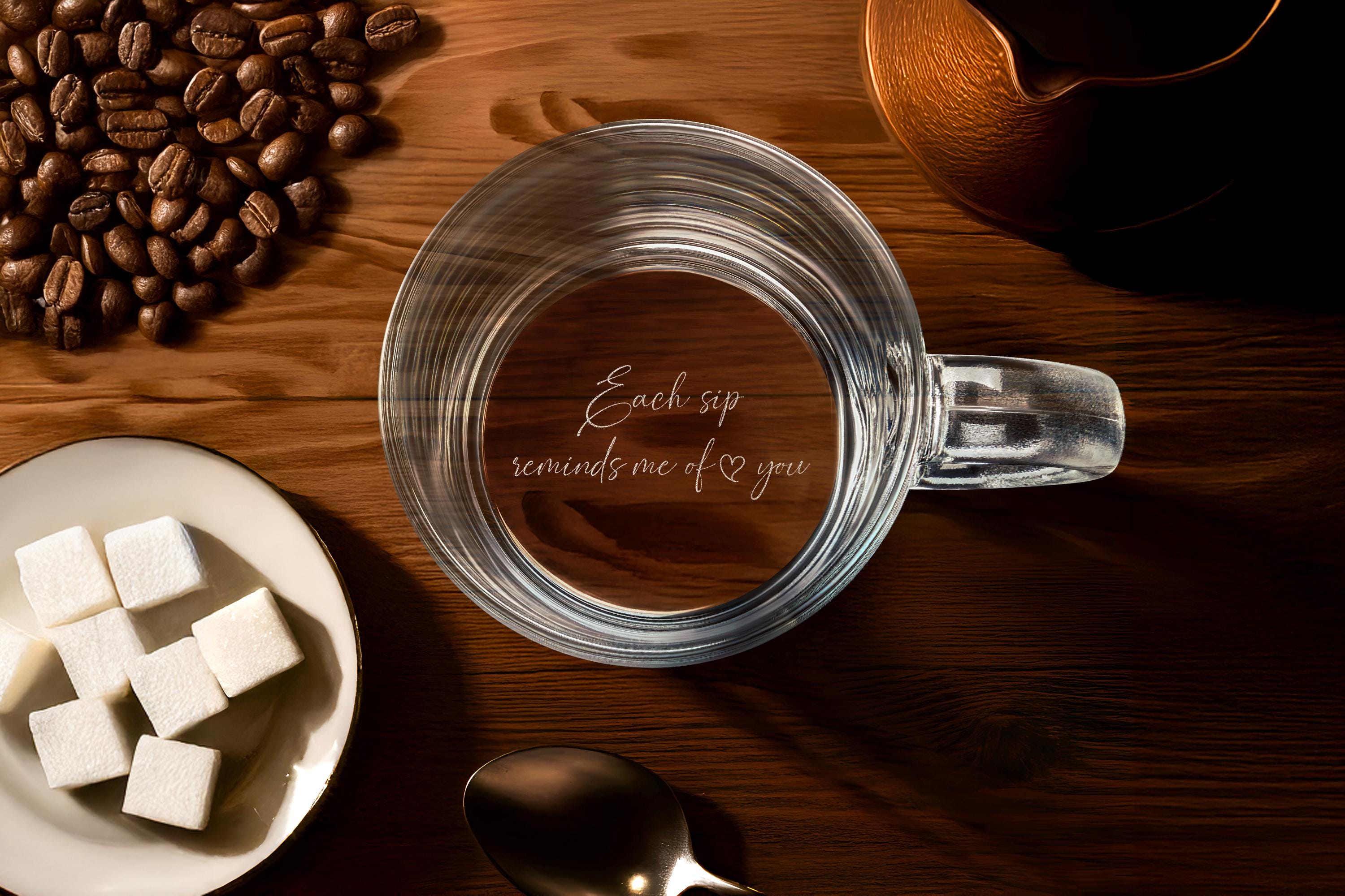 Personalized Handwriting Whiskey Glass - Engrave Your Handwritten Message on Bottom Rock Glass