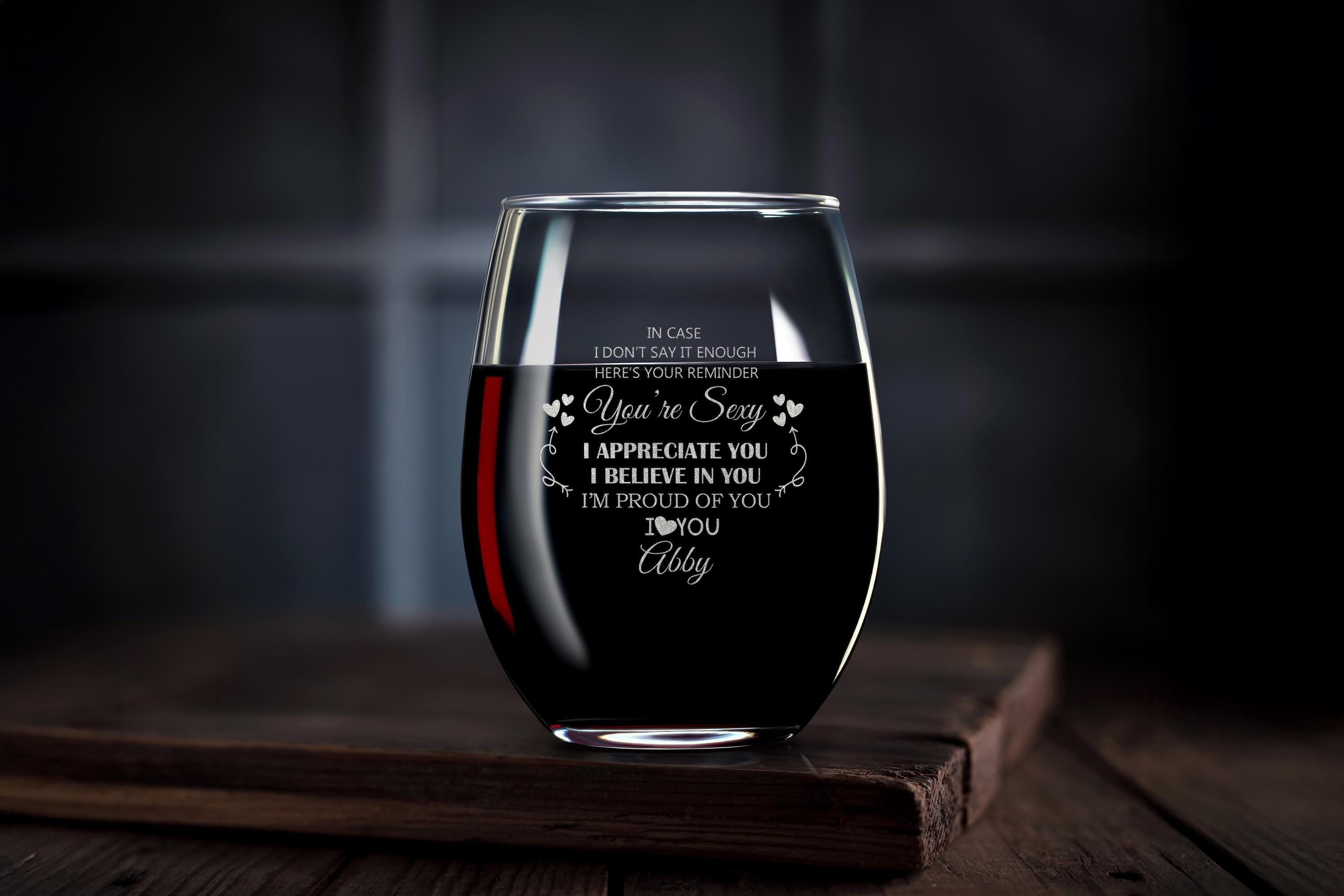Custom Whiskey Etched Glass, Funny Gift For Husband, gift for boyfriend, Anniversary Gift, gift for him, Gift Box