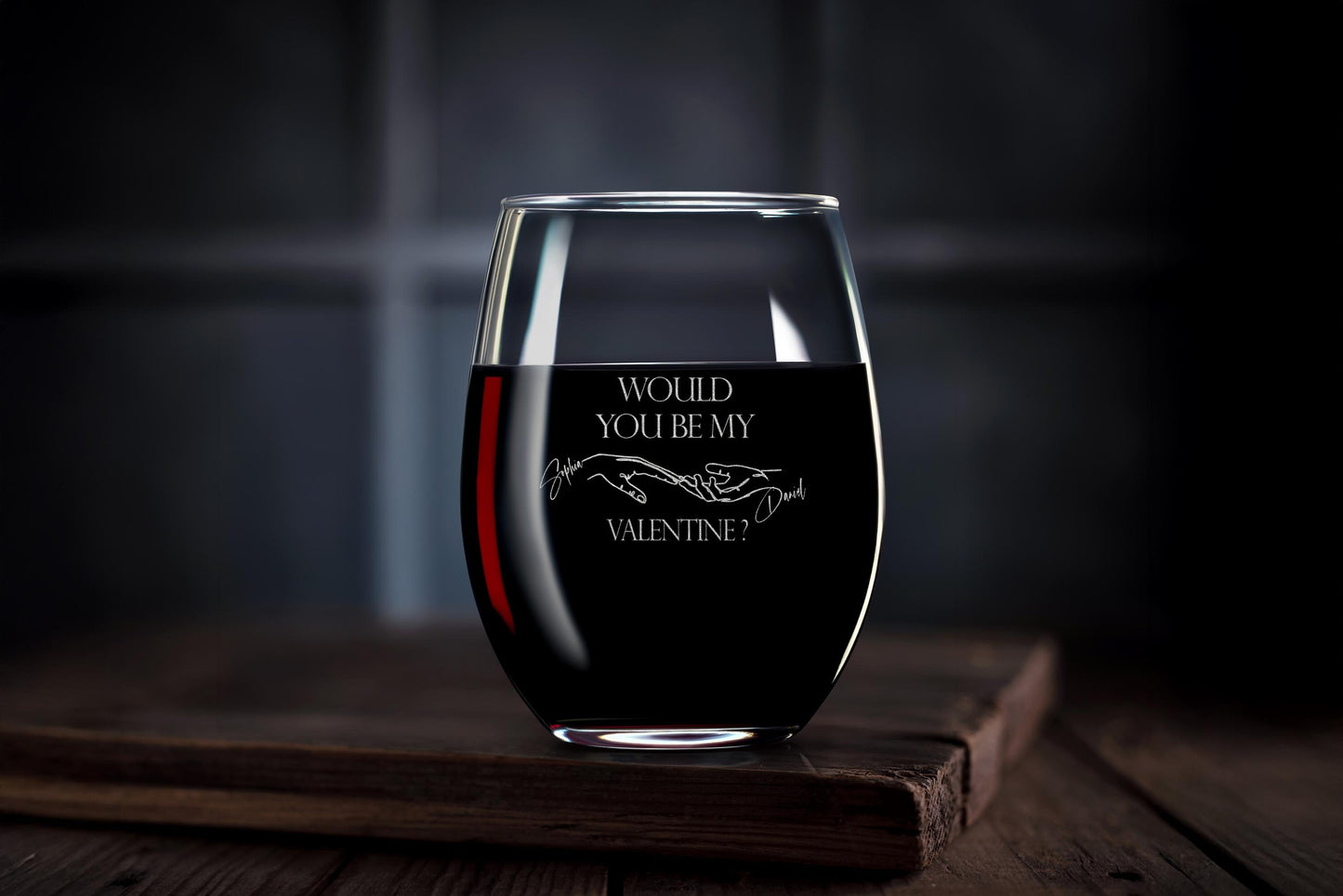 Personalized Whiskey Rock Glass Valentines Gift For Him, gift for boyfriend, Anniversary Gift, I love You Gift, With Free Gift Box