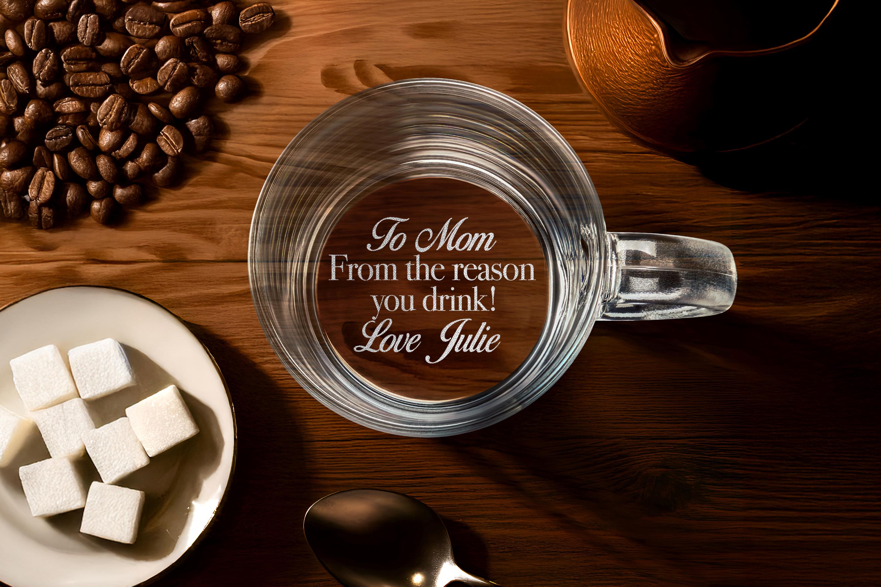 Personalized Mom's Reasons To Drink Whiskey Glass, Gifts for Mom, Mothers Day Gift from Daughter, Kids, Son, with Free Gift Box