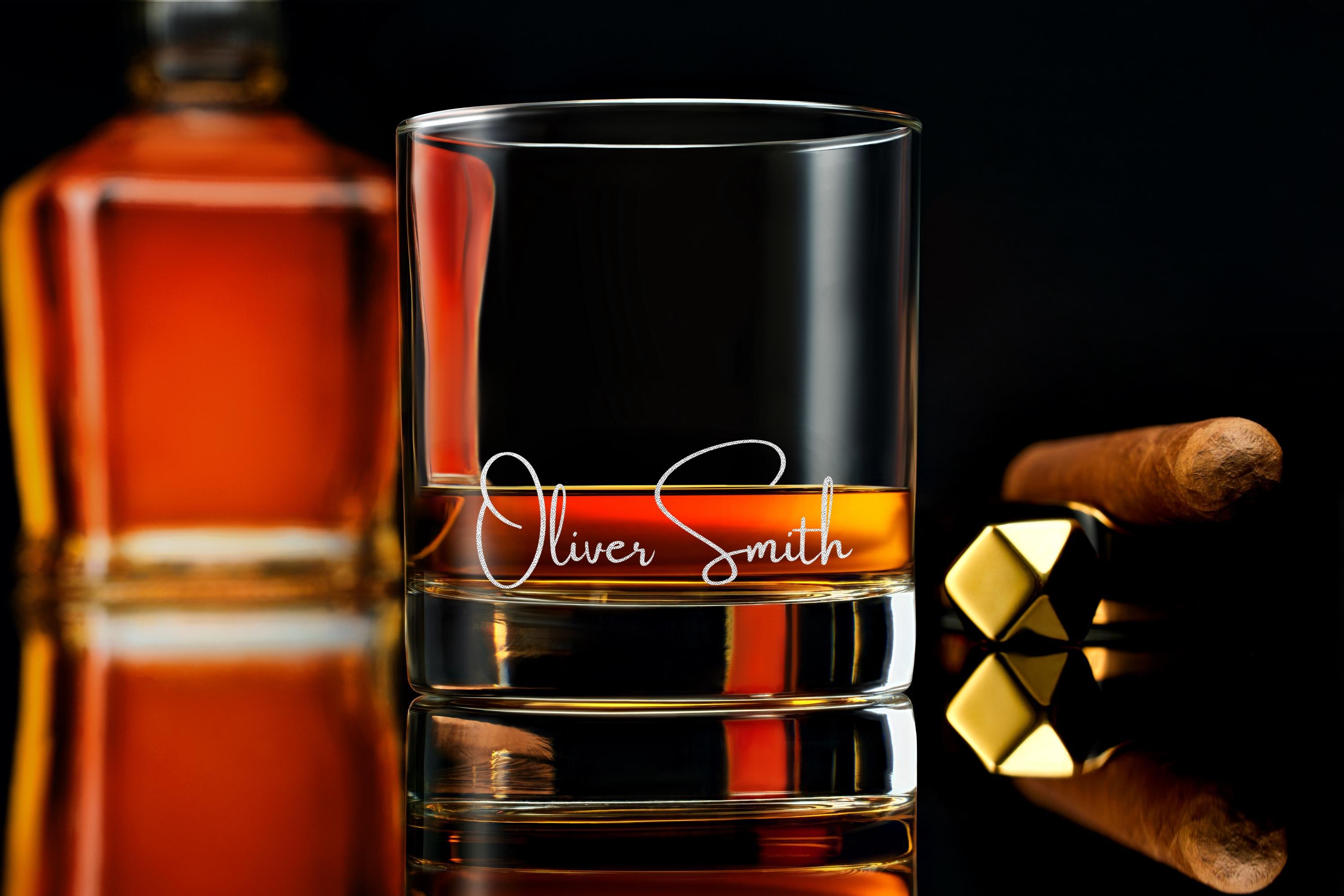Custom groomsmen gift engraved whiskey glasses personalized wedding present for him best man gift idea