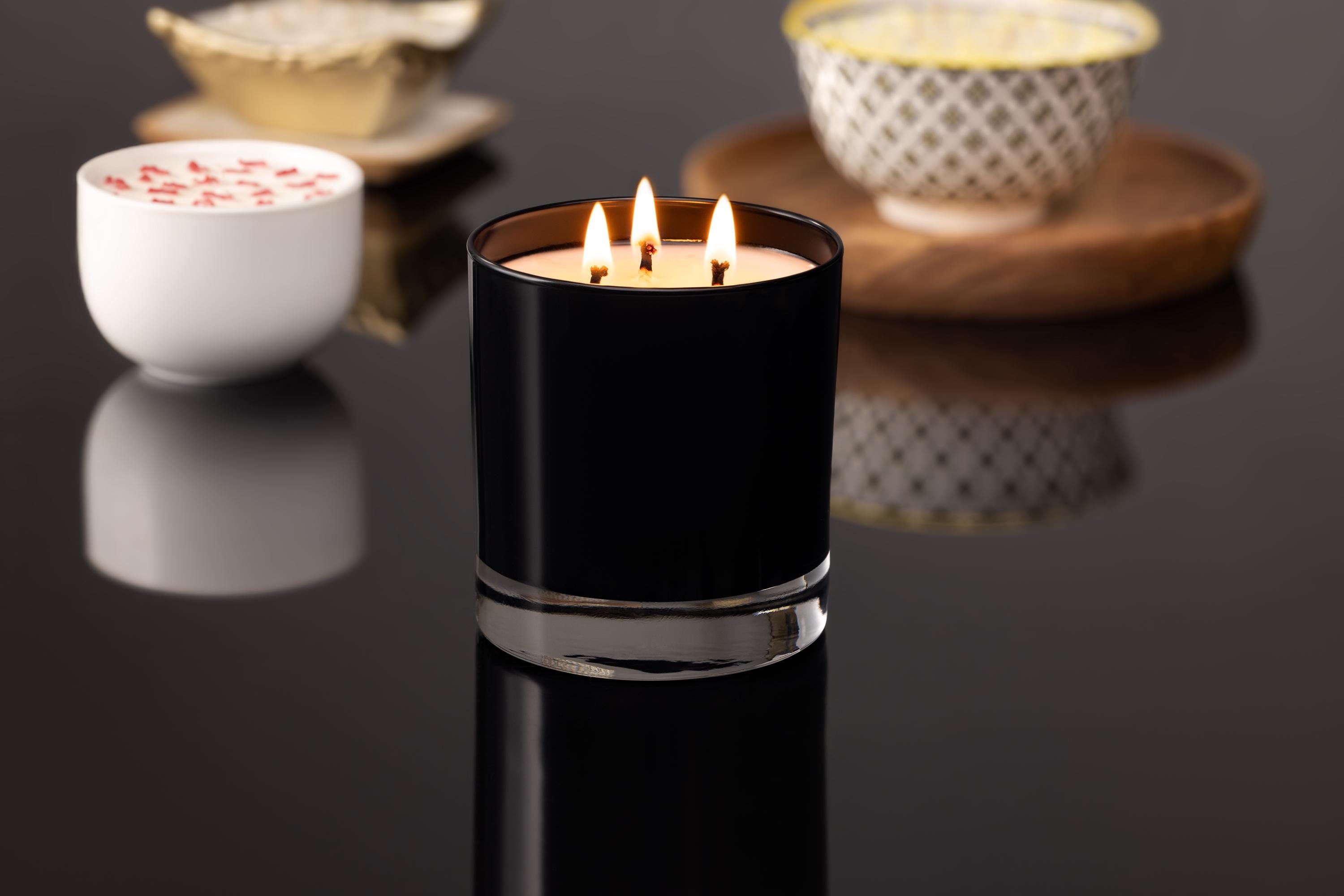 Engraved Triple Wick Soy Personalized Candle Thanks for All the Orgasms Naughty Gift for Him
